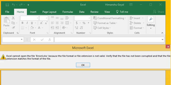 Microsoft Excel Tidak Bisa Dibuka